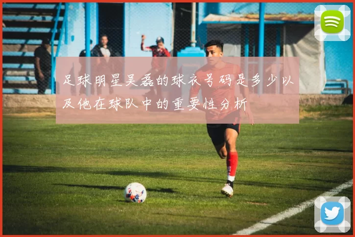 足球明星吴磊的球衣号码是多少以及他在球队中的重要性分析