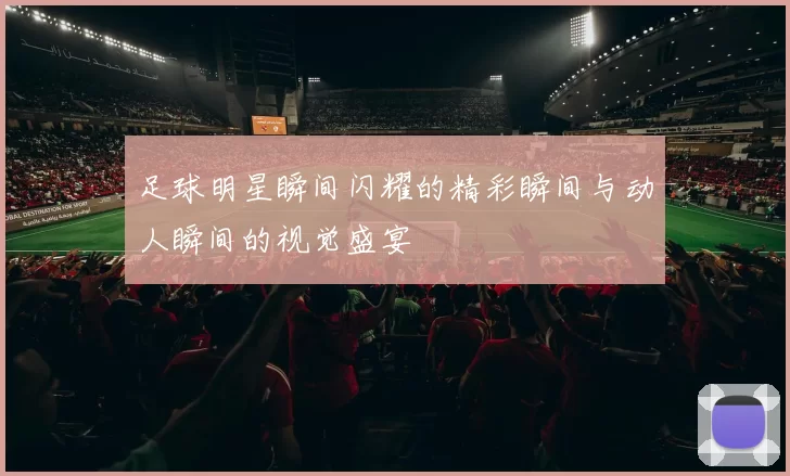 足球明星瞬间闪耀的精彩瞬间与动人瞬间的视觉盛宴